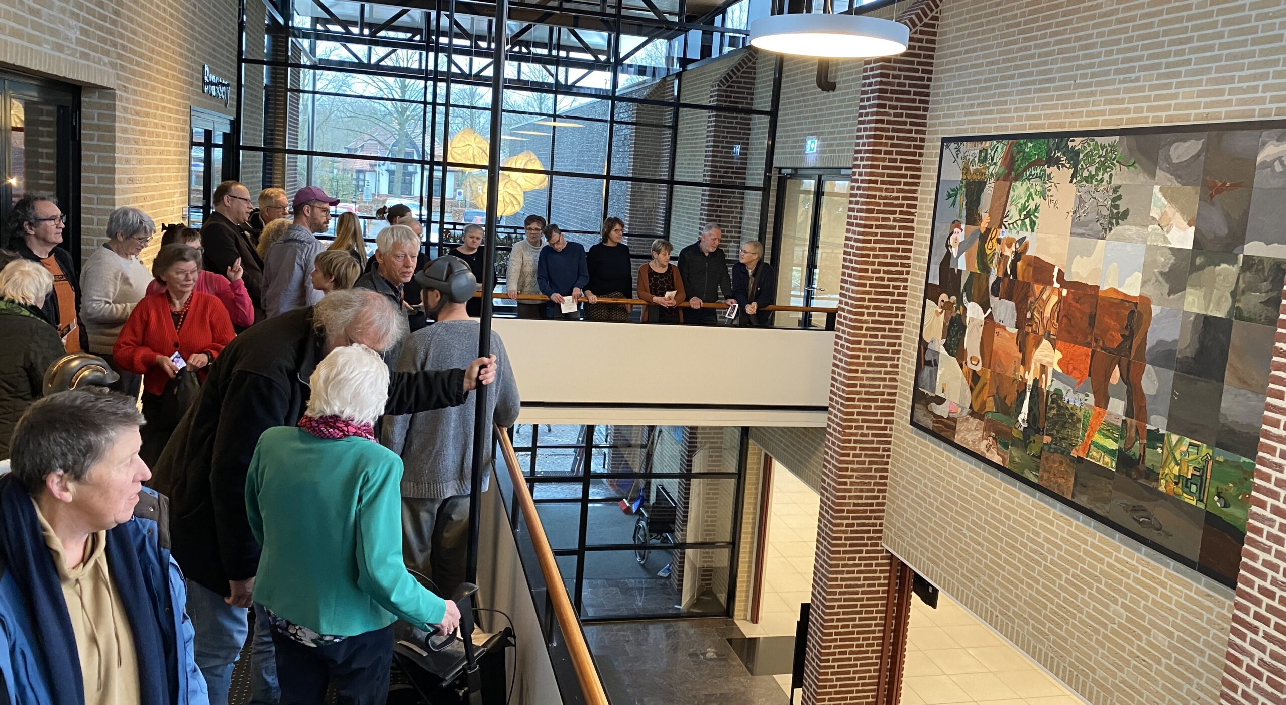 De stier van Daeldersplak in het Gemeentehuis